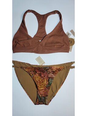 SUMMERFUL Bikini Top - Size Large Pink Shimmer Cup D (real.size M Cup C)